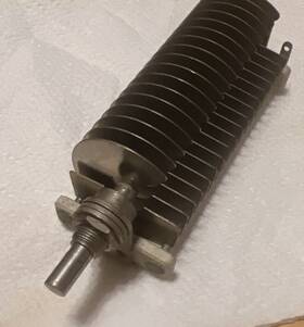 Johnson 100r36 Used Ef Air Variable Capacitor 100 Pf Type 1/16 Inch /- Gap