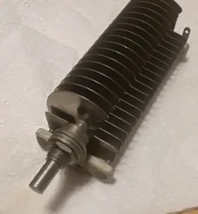 100r36 Johnson Used Ef Air Variable Capacitor 100 Pf Type 1/16 Inch /- Gap
