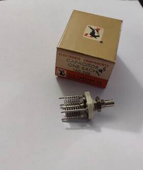 Johnson 160-308 Variable Capacitor Ceramic New Old Stock Vintage