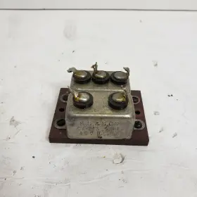 Ca-184 K.s & S. Co Vintage Bathtub Style Capacitor Ham Radio Paired And S.co .5mf .1 400dcwv