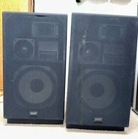 Kenwood Jl-640w Rare Vintage Home Audio Speakers Work