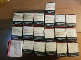 Magnecraft W88x-7 Vtg Nos Relays Various Models See Pics New Open Boxes Lot Of 19