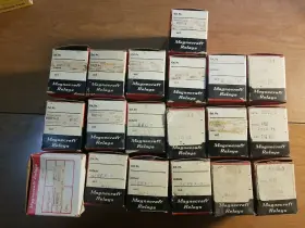 W88x-7 Magnecraft Vtg Nos Relays Various Models See Pics New Open Boxes Lot Of 19