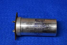 Mallory 290-0016-66 125 Uf 350 Vdc Twist Lock Electrolytic Filter Can Capacitor Tested