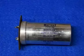 290-0016-66 Mallory 125 Uf 350 Vdc Twist Lock Electrolytic Filter Can Capacitor Tested