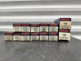 Cg23u50c1 Mallory Electrolytic Capacitor 400 Vdc Lot Of 13 50wvdc