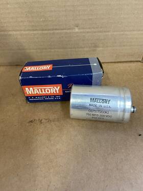 Mallory Cg751t200k1 Nos Capacitor - Part No
