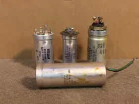 Tc808 Mallory Fp149 Four 4 450v Can Capacitors Fp389 Sr638 Used Tested