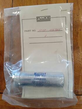 Mallory Fpf-235 Metal Can-electrolytic Capacitor Pfp-235 40-40 Mfd 500-500 Vdc