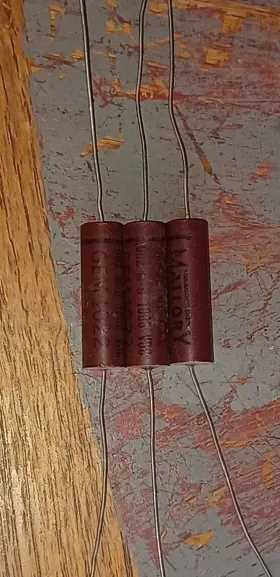 Gem-1022 Mallory Vintage .002uf 1000vdc Tone Capacitors/lot Of 3/nos