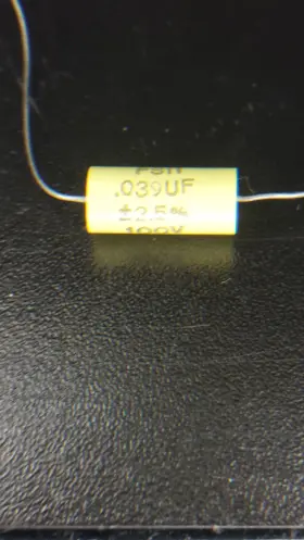 Ps11-.039 Mallory 20 Sec 0.039uf 100v Metallized Film Capacitor Nos