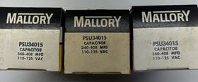 Mallory Psu34015 - Capacitor 340-408 Mfd 110-125 Vac -new Old Stock