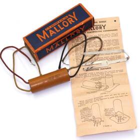 Mallory Tn-122 Vintage Condenser Tn 122 -16 8 4 Mfd 150v Capacitor Axial Nos 1950s