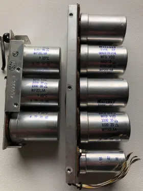 Wp201.5a Mallory Lot Of 7 Type Fp Can Capacitors