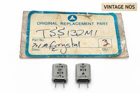 Matsushita Tss132m1 Vintage 2 F Electrolytic Capacitors Radial Can Nos Lot Of 3 Oem