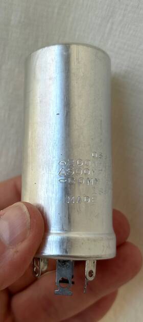 Mcintosh 066-093 New Multi-section Electrolytic Capacitor 200 / 500 Uf