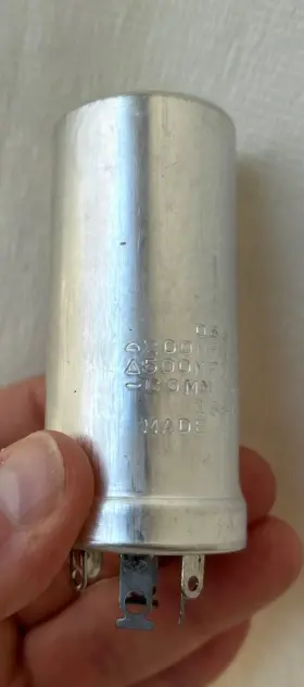 066-093 Mcintosh New Multi-section Electrolytic Capacitor 200 / 500 Uf