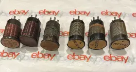 18-2954 Meissner Lot Of 6 Vtg Meter 40 Signal Shifter Coils