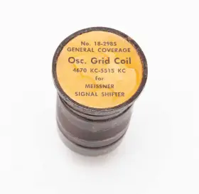 18-2985 Meissner Osc. Grid Coil - 4670 Kc 5515 Signal Shifter