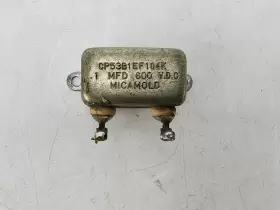 Cp53b1ef104k Micamold Vintage Capacitor 0.1 Mfd 600 Vdc