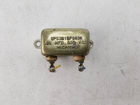 Micamold Cp53b1ef503k Vintage Capacitor .05 Mfd 600 Vdc