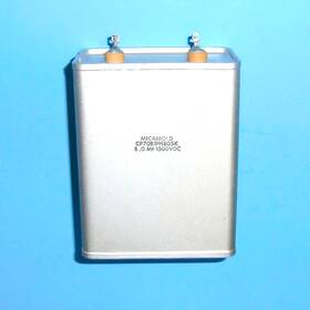 Micamold Cp70b1fh805k One 1 Used Mil-spec 8uf 1500v Pio Capacitor Tested Plus Mtg Straps