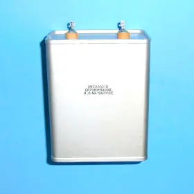 Cp70b1fh805k Micamold One 1 Used Mil-spec 8uf 1500v Pio Capacitor Tested Plus Mtg Straps