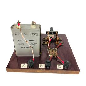 Micamold Cp70e1fg106k Trumbull Ac Motor Test Board With Capacitor 10mf 1000v