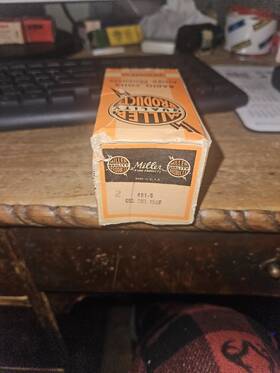 Miller 481-c Vintage Nos Oscillating Coil 455 I. F