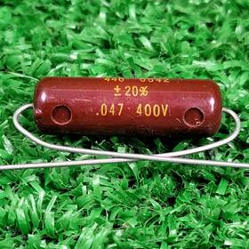 Motorola 446-6642 Vtg 0.047uf 400v Capacitor 630-d Guitar Tone Tube Amp Audio
