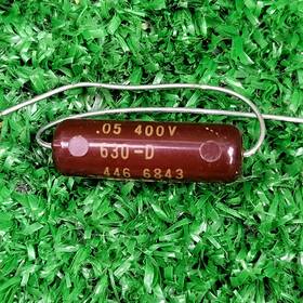 Motorola 446-6843 Vtg .05uf 400v Capacitor Tube Radio Audio Amp Guitar Tone 630-d Nos