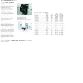 Sesgo-56 Mundorf 700vdc Supreme Evo Silver Gold Oil Cap Capacitor 56uf 56 Mfd Uf