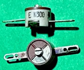 Eab538 Murata/erie Vintage Variable Capacitor 7-25 Pf Nos 50pcs Lot
