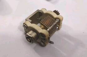 National 32268 Variable Capacitor Ceramic Used Vintage Air Tuning