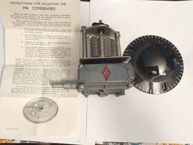 National 3d9105v-2 Co Pw Condenser Micrometer Dial Finishwear Variable Capacitor