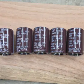91b07l Nippon Chemi-con Lxs Capacitors 400v 820uf 105 C Lot Of 5