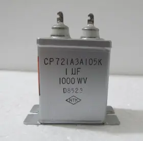 Cp721a3a105k Ntk 1uf 1000v Capacitor Vintage