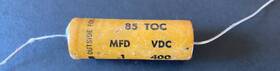 Nytronics 85-toc 85 Toc Capacitor 1 Mfd 400 Vdc Not Tested