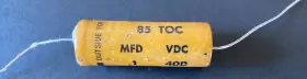85-toc Nytronics 85 Toc Capacitor 1 Mfd 400 Vdc Not Tested