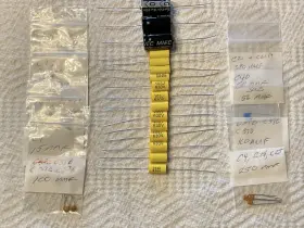 41-255 Philco Radio Model Fixed Capacitor Replacement Kit Circa 1941 41-255 Philco Radio Model Fixed Capacitor Replacement Kit Circa 1941