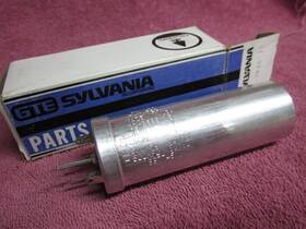 Philco Sylvania 41-16025-30 Nos Vintage Can Capacitor 240 200v 250 100v 500&500uf 50v 30-2626-15
