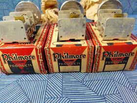 Philmore 9045 Lot 3 Two Gang Variable Capacitors 420/162pf Mmfd Nos In Box