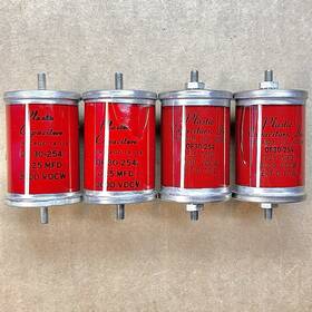 Plastic Capacitors Inc. 0f30-254 1 Nos Inc. .25uf 3000vdc 3kv Audiophile Glass Oil Capacitor