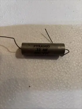 Cp04a1-ke334k Pyramid Vintage Capacitor .33mf And 400 Vdc