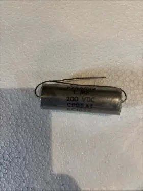 Cp05a1-kc105k Pyramid Vintage Capacitor 1mf And 200 Vdc