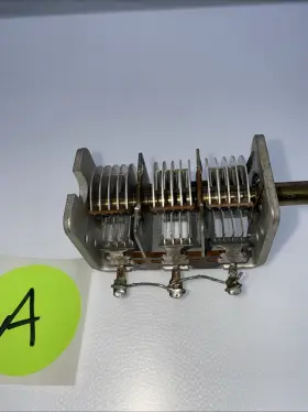 6429-086 R/c Camden 3 Gang Vintage Air Variable Capacitor #6429-086 3850-4 Rc273 Radio Ham