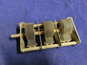 Radio Condenser Company 9289s Vintage Air Variable Capacitor 3 Section 12-340pf