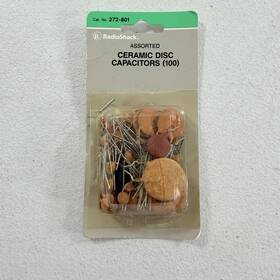 Radioshack 272-801 Radio Shack Assorted Ceramic Disc Capacitors 100 Archer Tandy