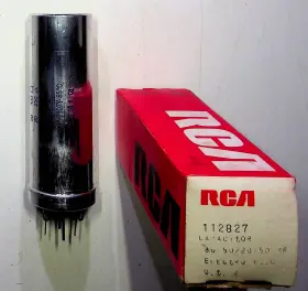112827 Rca Vintage Electronic Capacitor Nos 80/50/20/50 Mf Usa