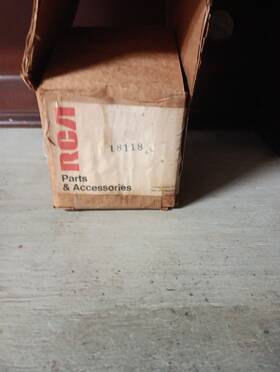 Rca 18118 Vintage Capacitor Nos/sangamo 10mfd 1000wvdc